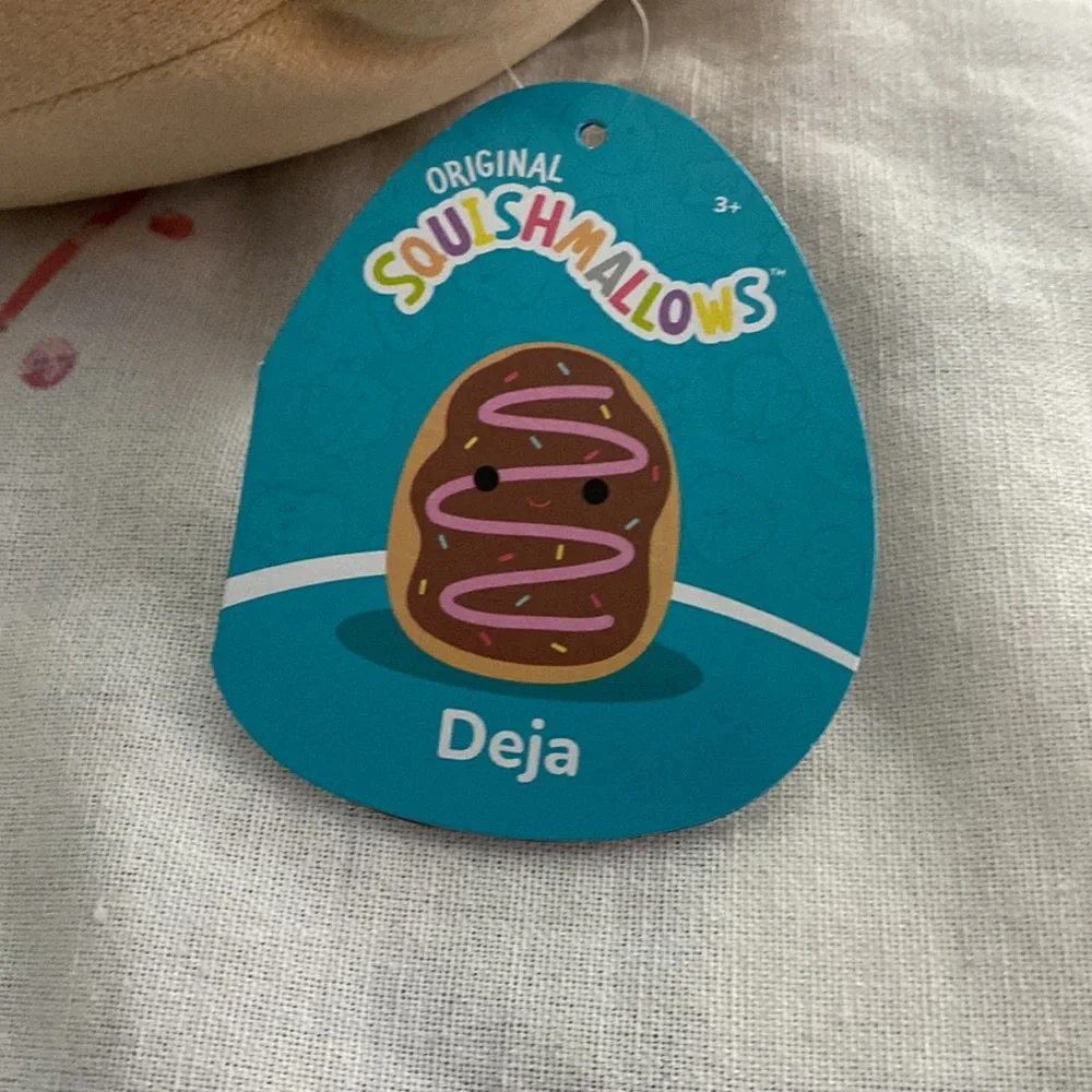 Squishmallows deja donut stuffed plush - Picture 3 of 5